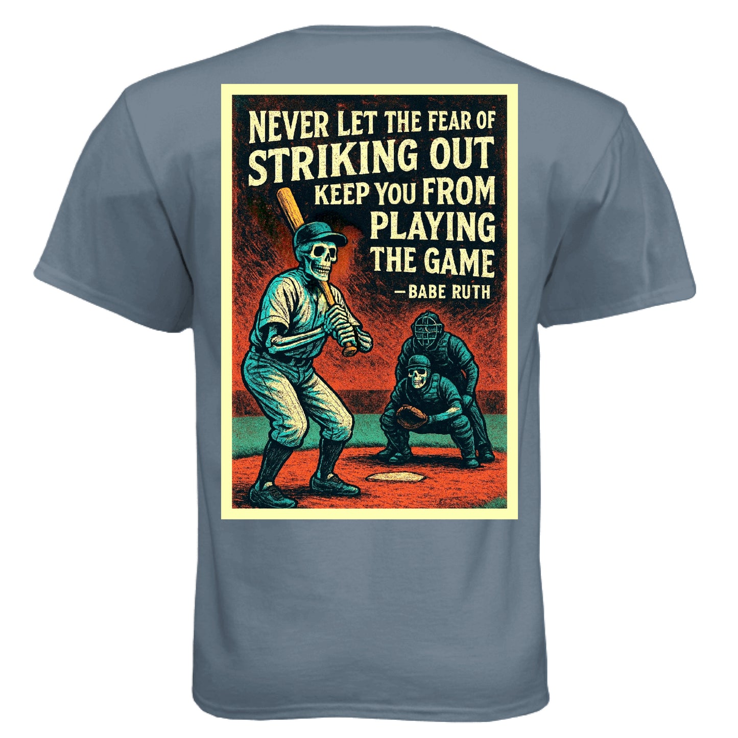 Heather Slate Blue - BACK