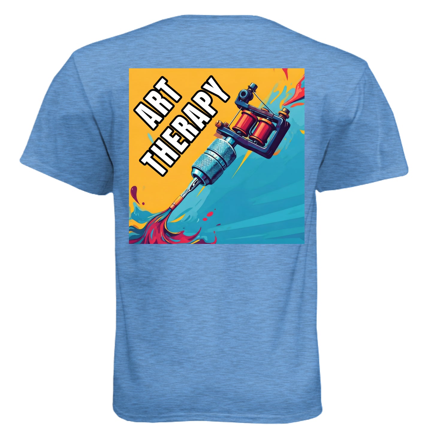 Heather Columbia Blue - BACK