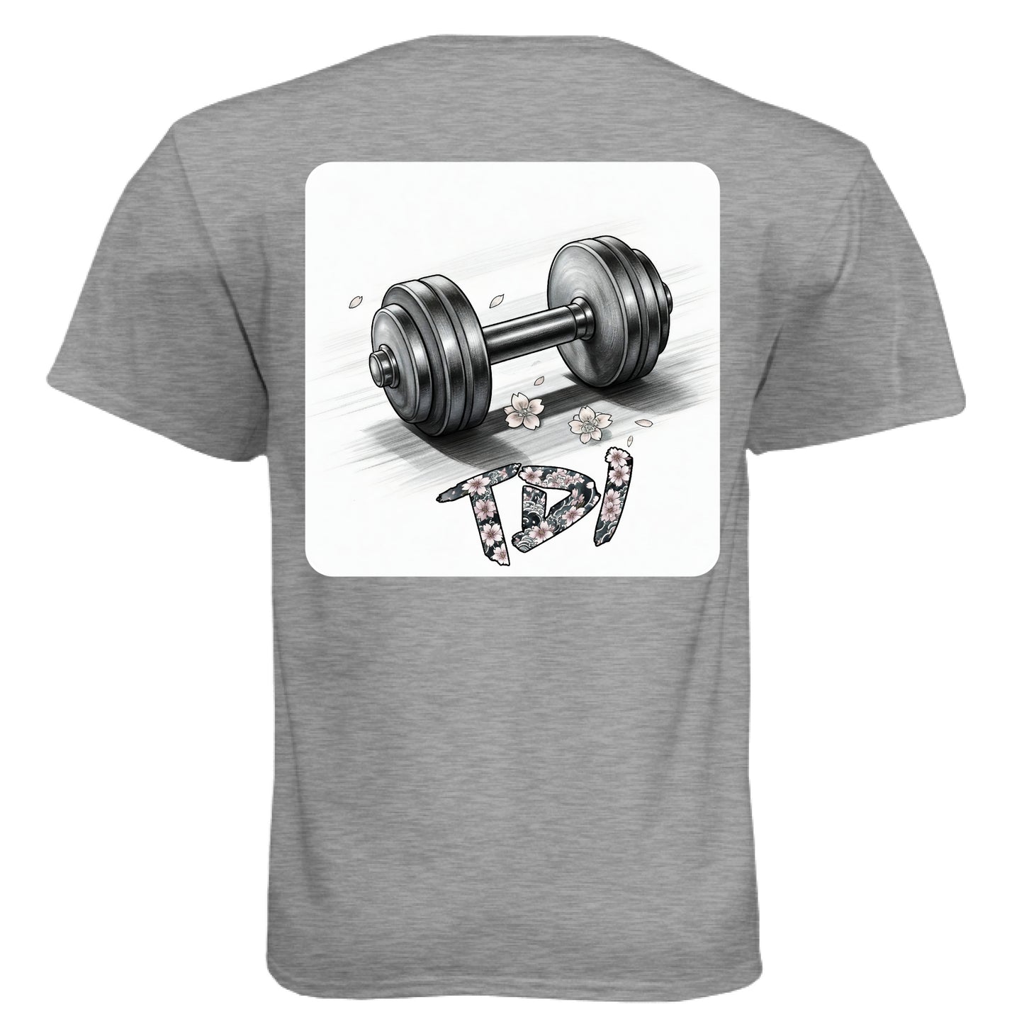 Dark Heather Grey (60/40) - BACK