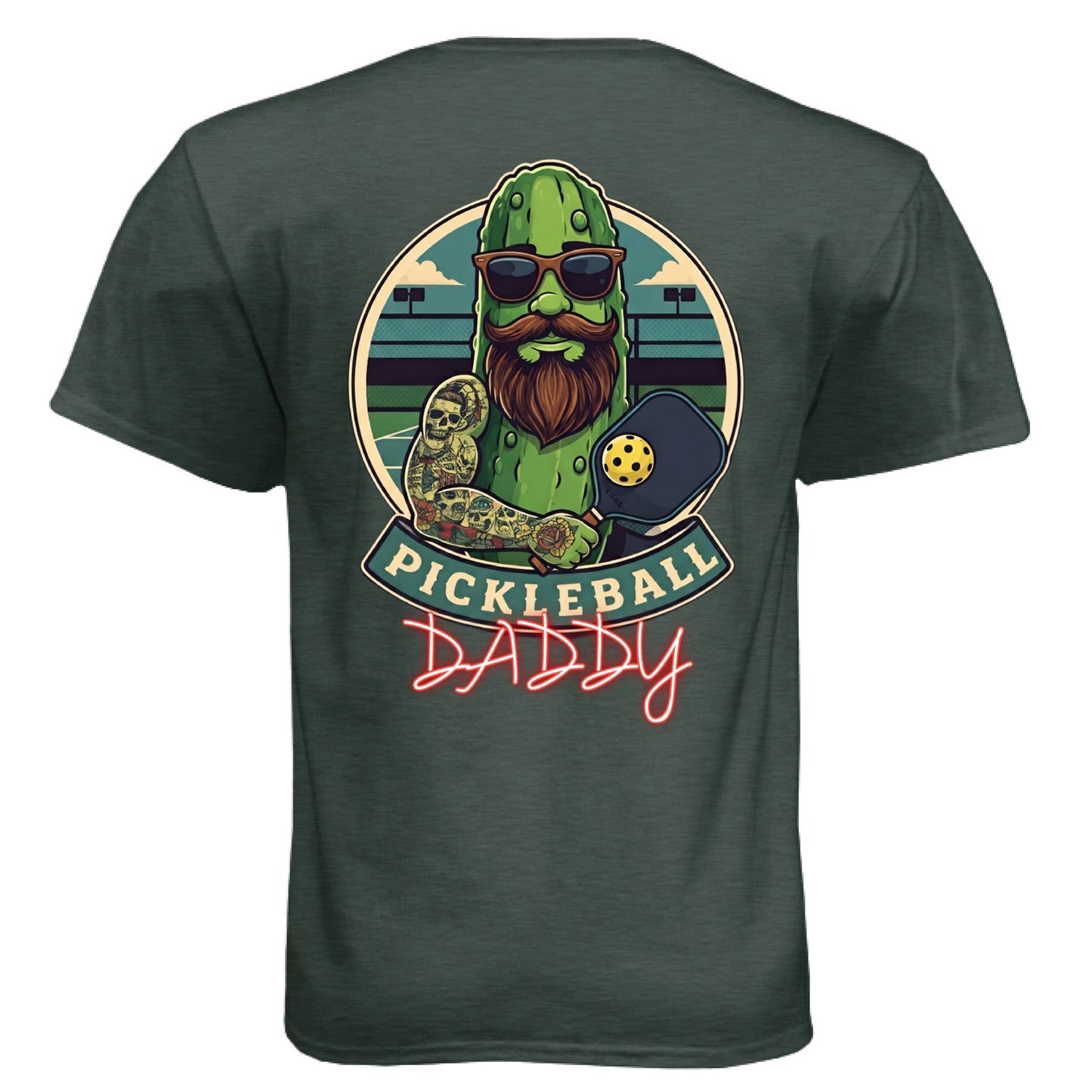 Heather Forest Green - BACK