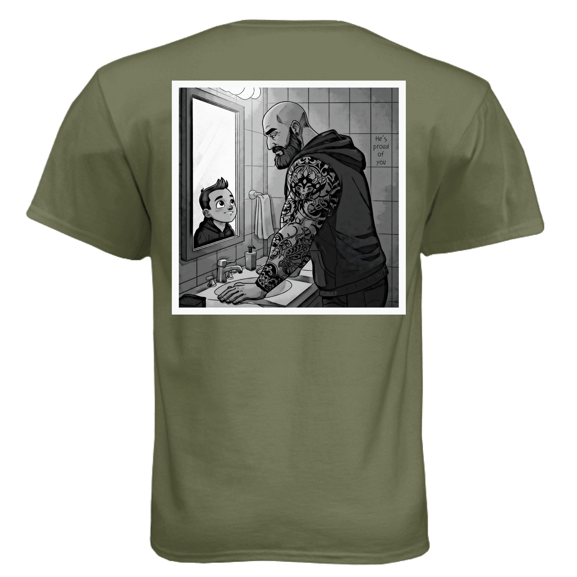 Military Green - BACK
