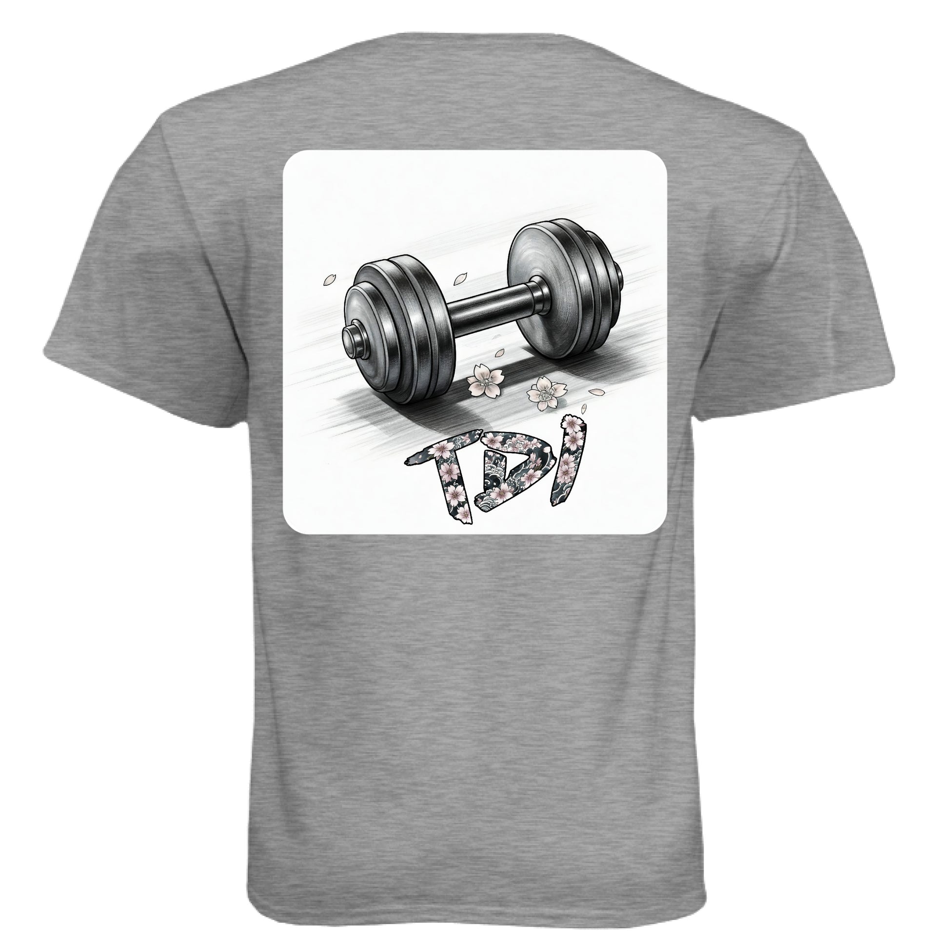 Dark Heather Grey (60/40) - BACK