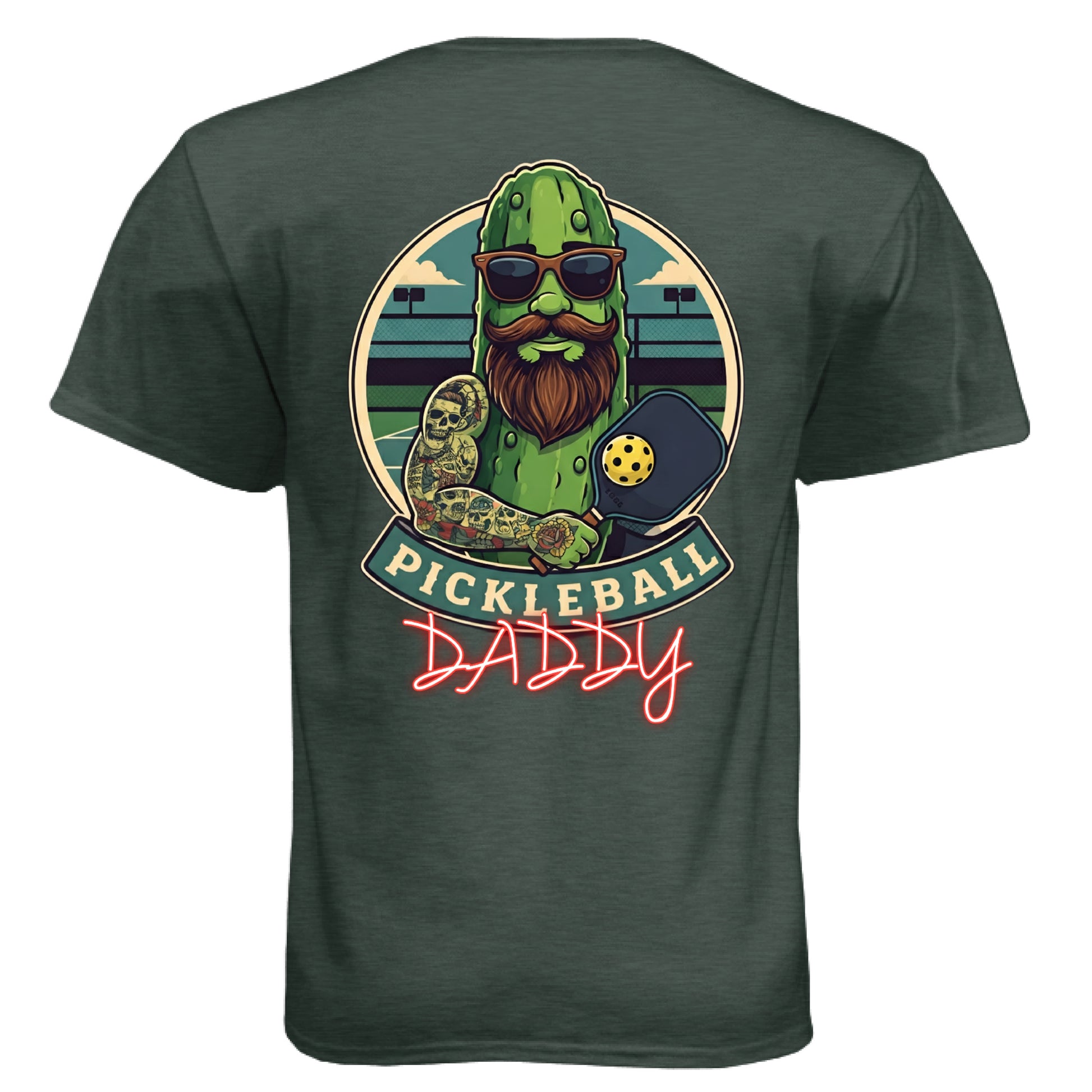 Heather Forest Green - BACK