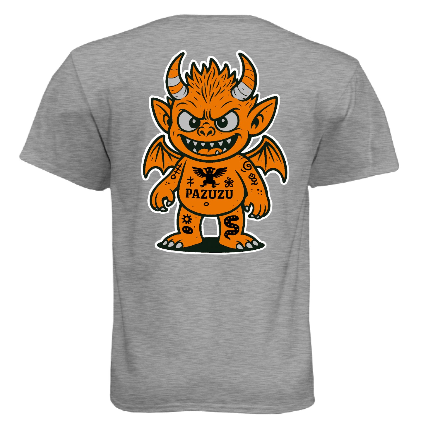 Dark Heather Grey (60/40) - BACK