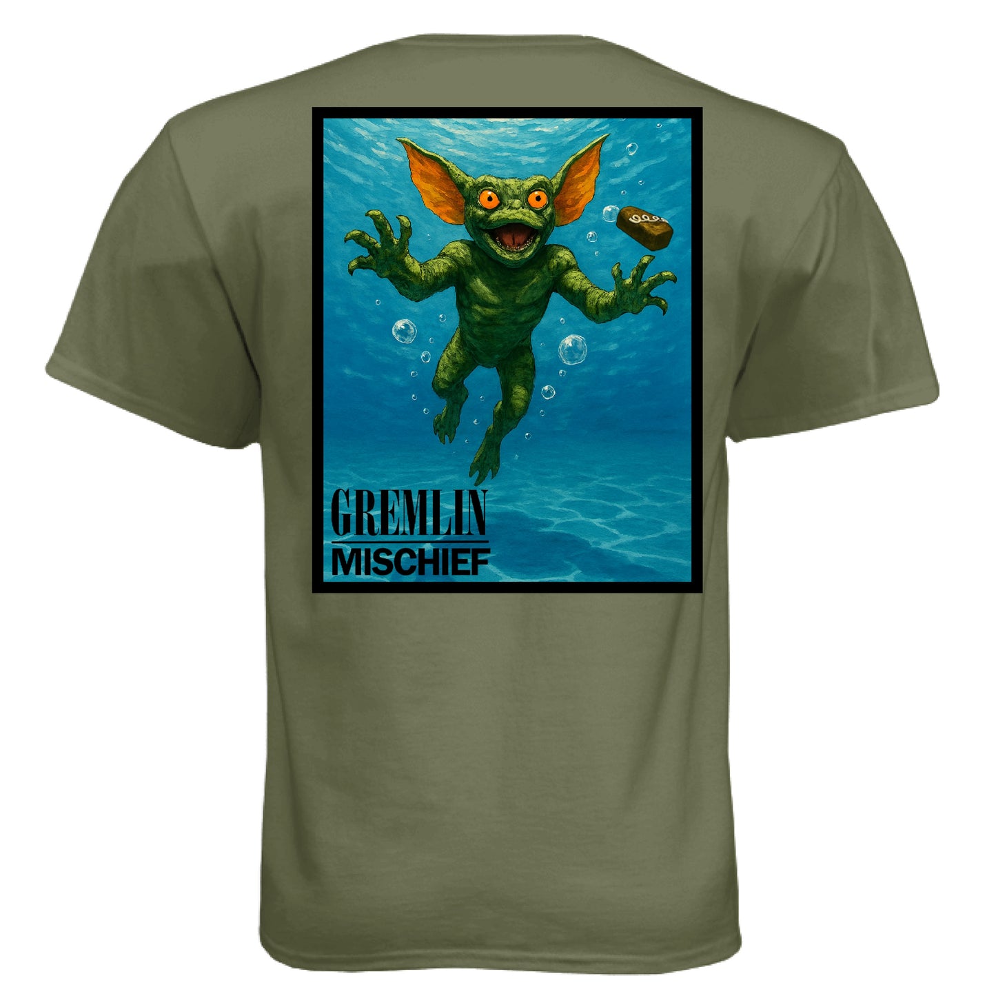 Military Green - BACK